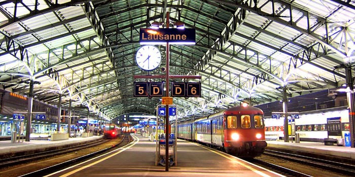 Aloc-Cars - Gare de Lausanne